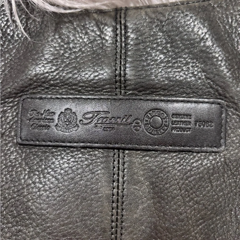 Vintage Fossil  Black Leather Shoulder/ Hobo  Bag With The Key - Picture 3 of 4